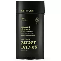Attitude Super Leaves Matcha  AND  Bergamot Deodorant - natural men's deodorant 75.0g