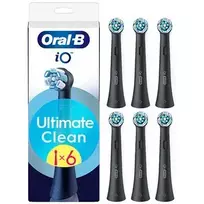 Oral-B Oral B iO Ultimate Clean Black (6 pack) - Replacement brush heads