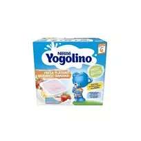 Nestle Nestlé Yogolino Strawberry and Banana 6m 4x 100g