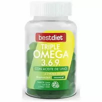 BEST DIET Triple Omega 3.6.9 60 Gummies