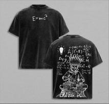 2026 Hot Sale Dr.STONE Senku Ishigami Anime T-shirt Harajuku Washed T Shirt Men Women Clothing Summer Short Sleeve Loose Cotton Tees Tops L