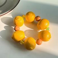 Dopamine Beads Bracelet Resin Summer Bohemian Jewelry Simulation Fruit Bracelet  Beach Jewelry Style 6