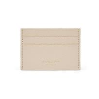 [Sporty & Rich] AC743CR Cream Sr Grained Card Holder