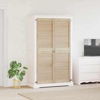 Cabinet Door 2 pcs Natural 170 x 2.1 x 49.5 cm Solid Pine Wood