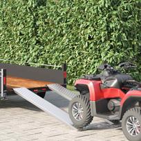 Pakrovimo rampa 200 kg Sidabrinė 159 x 23 x 5 cm Cinkuotas plienas