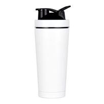 with Scale Whey Shakes Cup 500ml/750ml Fitness Protein Powder Cup Sports Water Cup  Camping black-500ml