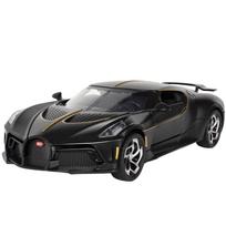 1/24 Scale Bugatti La Voiture Noire Alloy Super Car Diecast Model Hight Simulation Trendy Model Ornaments Pull Back Children's Toys juoda