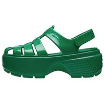Crocs Madingi ir elegantiški romėniški sandalai moteriški žali 38-39 žalia