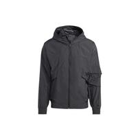 Adidas City Escape Vėjo neperpučiama striukė, Prigludusi, Laisvalaikio, Su gobtuvu, Vyriški viršutiniai drabužiai, Juoda, IC6733 XS