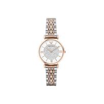 Emporio Armani Starry Sky Diamond Watch Quartz Movement Stainless Steel Band White Dial Women watches Silver AR1926-CLG Exclusive Insulated Cup 1 Pc (Random Color)