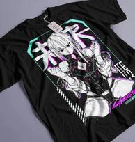 Lucy Cyberpunk Edgerunners Anime TShirt Unisexga Waifu Graphic Tee Shirt S4xl S