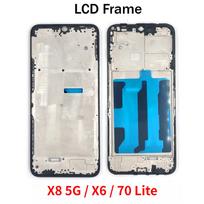 For Honor X5 X5b X6 X6a X6b X6c X7 X7a X7b X7c X8 6X 8X Max 8C 9A 70 Lite 200 Smart Middle Frame Housing Front LCD Bezel Plate X8 5G X6 70 Lite