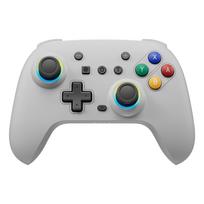 Switch controller wireless Hall effect stick RGB light back buttons TURBO rapid fire 4-level vibration adjustment 6-axis gyro sensor 800mAh battery PC