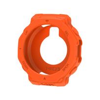 Silicone Protective Case For Huami Amazfit T-Rex 3 TPU Protector Cover Protective Bumper Smart Watch Replacement Accessories oranžinė