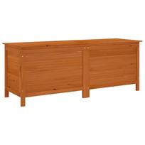 vidaXL Garden Chest Brown 150 x 50 x 56.5 cm Solid Pine Wood