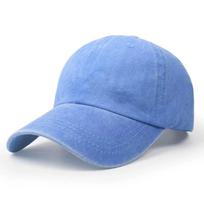 Vintažinė reguliuojama unisex kepurė lauko žygiams ir alpinizmui adjustable dangaus mėlyna spalva