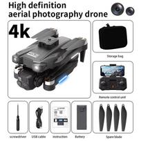 Nauja JJRC YK8 Drone 4K HD ESC kamera plataus kampo 5G WIFI FPV optinio srauto padėties nustatymas 360° kliūčių išvengimo šepetėliu varikliu RC keturkopterio žaislo dovana 1 Battery juoda