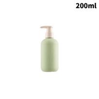 Daugkartinio naudojimo buteliukai su atverčiamu dangteliu/Pompa Losjonui 200/250/300/400/500ml Šampūno, Dušo želės, Putojančio muilo dozatoriai Buteliukai beige