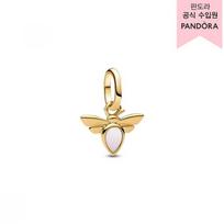Pandora Baltos bitės mini pakabukas 763826c01 Single option beige