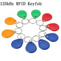 125khz TK4100 Light Plastic Professional Waterproof RFID Key Fob ID Tag Card Access Control System