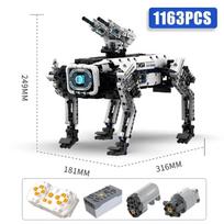 Techninis STEM Programavimo Robotas Karo Šuo Statybiniai Blokeliai Miestas Nuotolinio Valdymo Variklis Robotukas MOC Plytos Švietimo Žaislai Vaikams Dovana