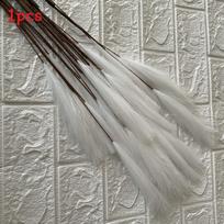 Artificial Reeds Pampas Grass Wedding Decor Photography Prop Nordic Ins Style Champagne gray