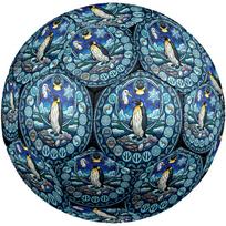 Penguin Arctic Wildlife Scene Round Football Size 5 Adult Ball Suitable for Training Matches and Outdoor Team. įvairiaspalvis