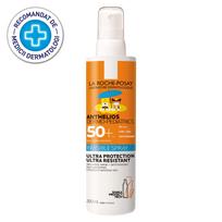 La Roche-Posay ANTHELIOS Dermo-Pediatrics Purškiklis SPF 50+ Atsparus vandeniui Apsauginis kremas vaikų veidui ir kūnui 200 ml