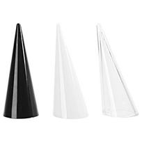 3 Pieces Plastic Rings Holder Stands Space Saving Designs for Rings Exhibitions 1