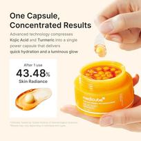 Medicube Kojic Acid Turmeric Vita Capsule Cream 53g/1.86oz yellow