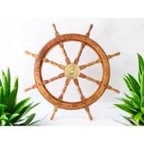 Rankų darbo jūrinis sienų dekoro laivo ratas - Rosewood Home Decor Hangings Pirated Wheel - Puikus dalykas jūsų kambario dekoravimui | Namo dekoras