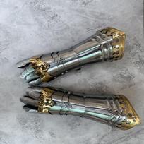 Steel Gothic Armor Gloves Set Costume Gloves Mittens Pair Of Gloves Best Gift For Him
