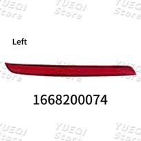 1668200074 1668200174 Automobilio galinio buferio atšvaito lempos apdailos įspėjamoji lemputė Mercedes-Benz W166 ML63 ML320 ML350 ML400 ML55