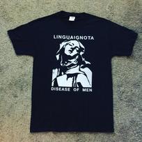 Disease Of Men Lingua Ignota Black T-Shirt Cotton Full Size UU714 3XL