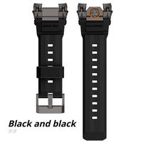 Rubber Band for Apple Watch Ultra 3 49MM Armor Style Sports Strap for Iwatch Ultra 2 1 49mm Bracelet Replacement Accessories Black Color juoda