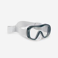 Decathlon vaikų nardymo kaukė S tamsiai pilka spalva