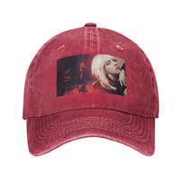 Billie Eilish skalbta džinsinė kepurė Atsitiktinė beisbolo kepuraitė Reguliuojama kepurė Vasarinė unisex beisbolo kepuraitė One Size