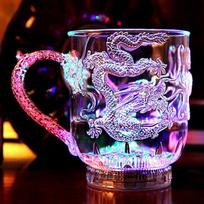 LED Glowing Cup Colorful Sensing Luminous Drinking Cup for Party Club Wedding 285ml