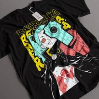 Anime Cyberpunk Rebecca Black T Shirt Size S 4xl 1 S