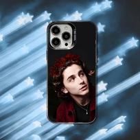 T-Timothee Chalamet Phone Case For iPhone 16,15,14,13,12,11,8,7,Pro,Max,Plus,Mini,XS,SE Black Matte Hard iPhone11