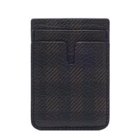 [BURBERRY] 25SS Men's Check MagSafe Card Holder 8102970 SLATE 25S
