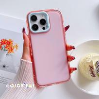 Applicable iPhone17 mobile phone case 15pro dopamine contrasting color Apple 14promax anti-drop 12 protective case moisture iPhone  16
