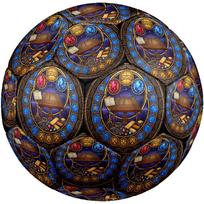 Music Craftsmanship Round Football Size 5 Adult Ball Suitable for Training Matches and Outdoor Team. įvairiaspalvis