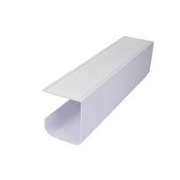 PVC Under Desk Cable Management Tray Large Capacity Wall-Mounted Cable Holder  Computer Desk balta