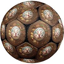 Piglets Farm Round Football Size 5 Adult Ball Suitable for Training Matches and Outdoor Team. įvairiaspalvis