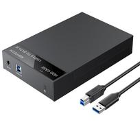Usb3.0 to 3.5 Sata Hdd Enclosure Case Plastic 6Gbps High Speed Harddisk Drive External Box for 3.5  SATA I/II/III HDD juoda