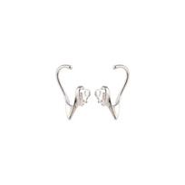 Ear Cuff Elf Ear Clip Korean Style Cat Ear Hollow Ear Clips Personality   Women sidabras