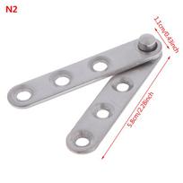 Stainless Steel Concealed 360 Degree Revolving Door Pivot Hinge Brushed