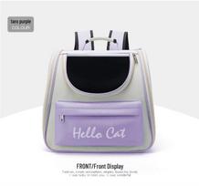Large Capacity Breathable Pet Carrier Backpack for Dogs and Cats
