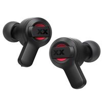 JVC Kenwood belaidės Bluetooth ausinės su giliais XX ir iki 24 valandų veikimo laiku bei Bluetooth Raudonos HA-XC62T-R Boso, Serijos, Mikrofonu, 4,4 g (už ausį), Atkūrimas,